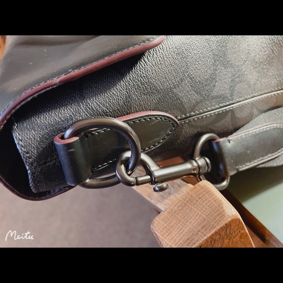 COACH F77858 HAMILTON PORTFOLIO BRIEF SIGNATURE - Picture 5 of 10